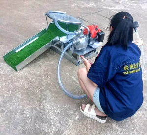 Gold Panning Equipment Fully Automatic Gasoline Gold Panning Machine Alluvial Gold Ore Washing Machine