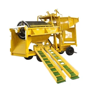 Gold Sand Separator Washing Plant Gemstone Diamond Mining Equipment with 100kw Motor 0-300tph Capacity