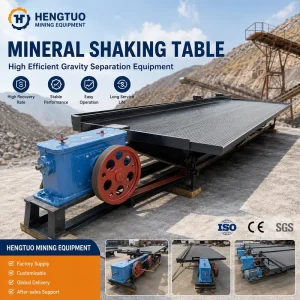 Gold Shaking Table Mining Gravity Separation Equipment 6S Mineral Concentrating Table