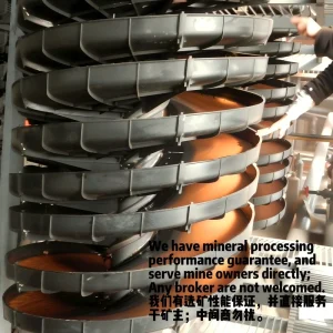 Gold Tailing Gravity Chute Dry Gold Extraction Easy Operation