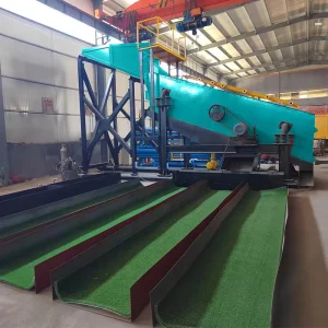 Gold Washer Alluvial Gold Scrubber Drum System with Sluice Box