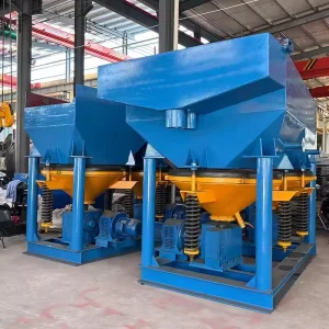 Gold Washing Plant Double Chamber Jig Separator Sawtooth Wave Motor 220V 380V