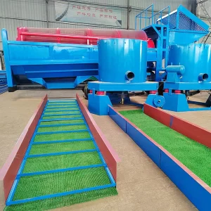 Gold Washing Plant Equipment Complete Line Alluvial Free Gold Beneficiation Plant