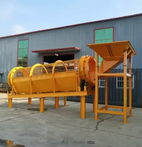 Gold Washing Plant Rotary Drum Screen Rotating Sand Gravel Trommel Screen