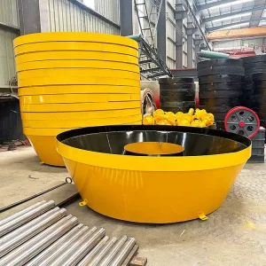 Gold Wet Pan Mill Factory Can Customize Wet Disc Mills for Mineral Beneficiation Plants