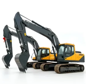 Good Condition Used Hyun dai R225LVS 22.57 Ton Crawler Excavator Original Engine for Road Mining Construction