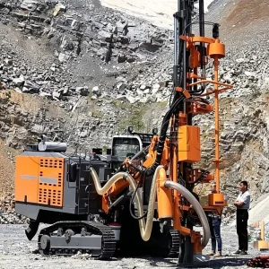 Good Quality Heavy Duty Automatic ZGYX453 Integrated DTH Surface Blast Hole Drilling Rig Mining Mobile Equipment Drilling Rig