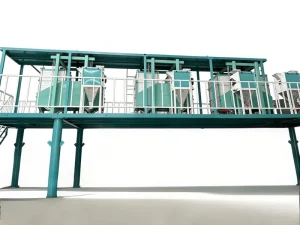 Grain Processing Screening Equipment Cereal Cleaning Grading Production Line