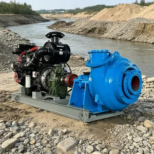 Gravel Pump for Myanmar Gold Mining