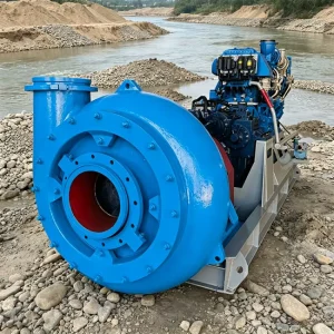 Gravel Pump for Peru River Sand Extraction