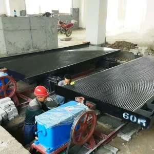 Gravity Separation Shaking Table for Ore Beneficiation Gold Recovery Mining Equipment