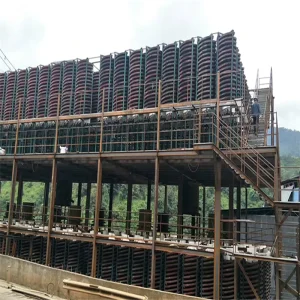 Gravity Separator Equipment Rotating Spiral Chute for Tin Tungsten Engine Mineral Separator