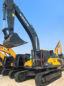 Great Power Low Oil Wear Resistant Volvo Ec480 Used Volvo Excavator for Mining Large Earthmoving
