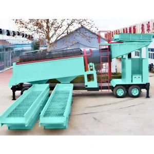 HANFA Mobile Gold Ore Washing Machine for Iron Ore and Tin Processing Concentration and Beneficiation Plants Durable Mining Feeder