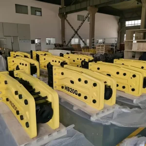 HB20G Hard Rock Mining Equipment Hydraulic Breaker Hammer for 18-21 Ton PC200 PC228 PC210 PC220 Excavator Attachments Parts