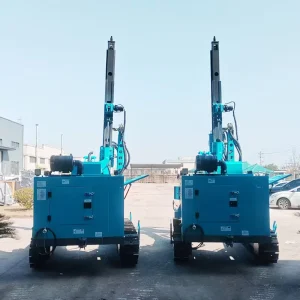 HFT600+ Split Type DTH Surface Blasting Hole Drill Rig Rock Drilling Machine