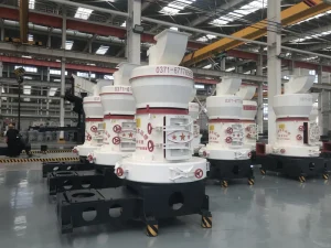 HGM95 German Version Grinder 0.6-7TPH Non Metallic Minerals Ore Powder Energy Saving Gear Pulverizer Mill AC Motor
