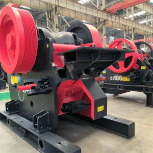 HJ308 Jaw Crusher 55-335 T/H for Hard Rock Granite Basalt AC Motor 1-Year Warranty Factory Price