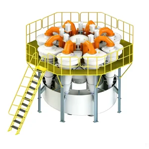 HL Hydrocyclone Gravity Separator with 10~23m/h Capacity 380V/220V Voltage