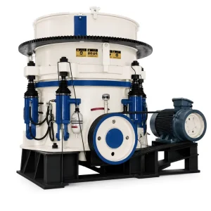 HP Series Multi cylinder Hydraulic Cone Crusher AC Motor Driven PLC Controlled Engine Equipped High Efficiency Mining Use
