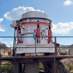 HP Series Multi-cylinder Hydraulic Cone Crusher AC Motor PLC Control Bearing Gear for Mining Construction