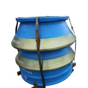 HP300 Cone Crusher Wear Parts Concave and Mantle with Mn18Cr2 and Mn22Cr2 Material for Mining Machinery
