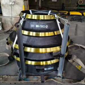 HP500 Cone Crusher Mantle Mn18Cr2 High Performance Stone Crusher for Coal Mining High Manganese Steel Casting