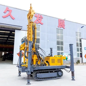HQZ220L Mine Drilling Rig with Air Compressor Integrated Drilling Machine