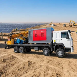 HQZ450SC High Pressure Drilling 450m Truck Mounted Drilling System for Deep Water Well Geological & Mining Drilling