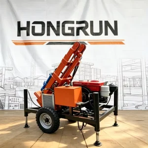HR-160T Drilling Rigs for Water Well and Hydraulic Mining Machines Cost-effective High Quality