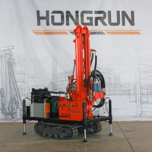 HR 200C Diesel Engine Water Well Drilling Rig Movable Mine Drilling Rig