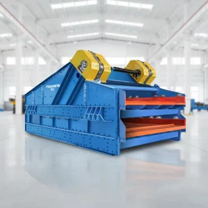 Haiwang Heavy Duty Linear Vibrating Dewatering Screen Motor Bearing 1 Year Warranty Ore Mineral Processing Coal Slurry 220V 380V