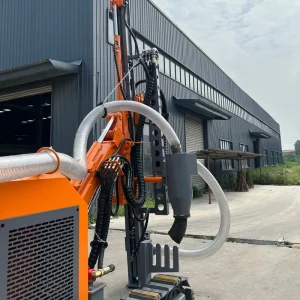 Hammer Gold Mining Machine DTH Drill Rig for Quarry Rock Blast Hole with Engine As Core Component for Mine Drilling Rig