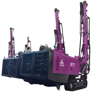 Hard Rock Blast Hole Drilling Rig Mining DTH Drilling Machine Portable Drilling Rig