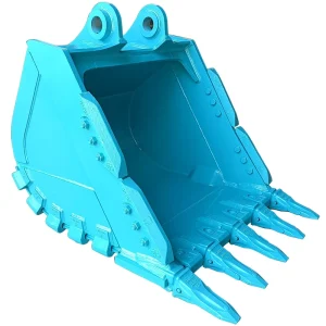 Hard Rock Bucket for Excavator Heavy Duty Use Q355 Q460 Material ISO9001 Certified 1 Year