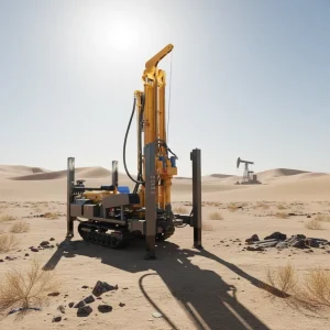 Hard Rock Water Well Drilling Rig Machine Hydraulic Crawler Mounted