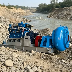 Heavy Capacity Gravel Pump for Big Particle Slurry Suction and Conveying