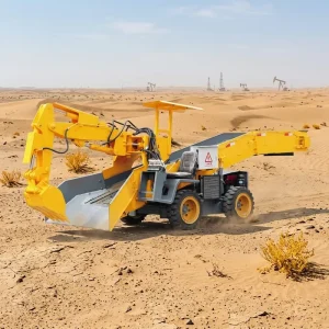 Heavy Duty 11kW Electric Dump Tricycle 2300kg Load Capacity 40cm Ground Clearance for Mining Construction