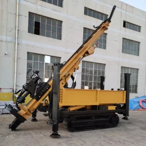 Heavy Duty 300m 500m Depth Dual Wall Pipe Drilling Rig Crawler Reverse Circulation Drill Rig for Large Depth Drilling