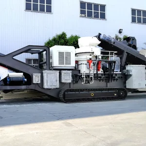 Heavy Duty 500 TPH Mobile Rock Stone Crusher Plant Crawler Mobile Crusher for Road Construction