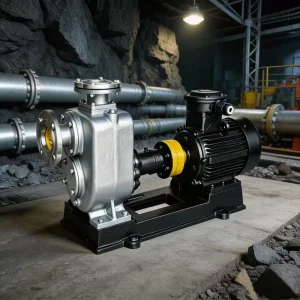 Heavy Duty 7.5HP Self Priming Trash Pump for Mining Drainage