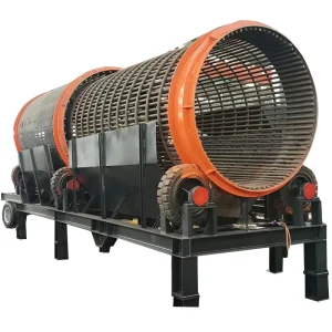 Heavy Duty Aggregate Rock Drum Trommel Screen Sand Sieving Machine Gravel Washing Rotary Sieve