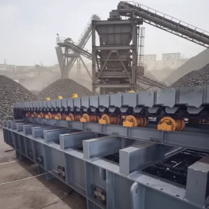 Heavy Duty Apron Feeder for Iron Ore Coal Australia Indonesia India Brazil Guinea Sierra Leone