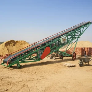 Heavy Duty Belt Conveyor for Bulk Material Handling in Mining, Power Plant, Port