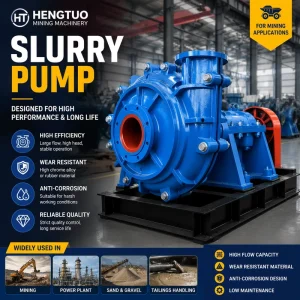 Heavy Duty Centrifugal Slurry Pump for Mining Mineral Processing Sand Gravel Dredging Tailings Transfer Equipment