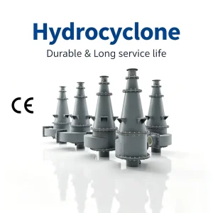 Heavy Duty Ceramic Lined Hydrocyclone for Mineral Processing Slurry Classification Wear Resistant Separation Equipment