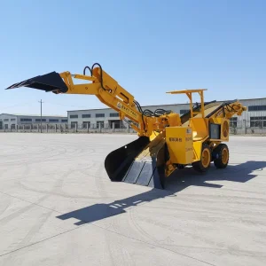 Heavy Duty Compact Wheeled Mining Loader With 60T/H 120M³/H Capacity for Coal Gold Mining Sites