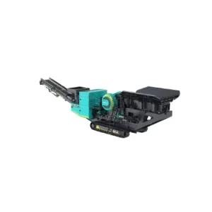 Heavy Duty Crawler Jaw Crushing Plant 170 520 T/h Capacity SP127JE SP127JTD with Diesel Electric Engine