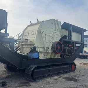 Heavy Duty Crawler Mobile Impact Crusher with High Productivity and Low Fuel Consumption