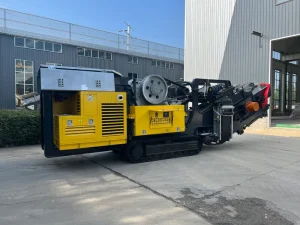 Heavy Duty Crawler Mounted Mobile Crusher with Advanced Hydraulic System